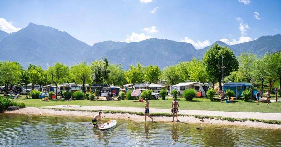 Unter den beliebtesten Campingplätzen deutscher Touristen befindet sich das Levico Camping Village – Perine