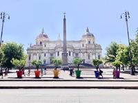 Pride: a Roma vasi dipinti con i colori dell'arcobaleno
In piazza Esquilino. Assessore, 