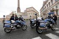 Piazza del Quirinale nel giorno in cui il Presidente ucraino Volodymyr Zelensky arriva in visita a Roma. Roma, 13 maggio 2023. 
ANSA/FABIO CIMAGLIA 

