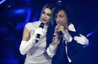 Italian singers Rose Villain (L) and Gianna Nannini perform at the Ariston theatre during the 74th Sanremo Italian Song Festival in Sanremo, Italy, 09 February 2024. The music festival runs from 06 to 10 February 2024.   ANSA/RICCARDO ANTIMIANI/POOL