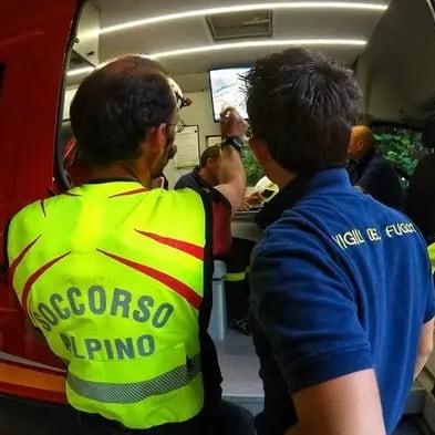 Soccorso alpino, doppio intervento: salvati un anziano e un 17enne